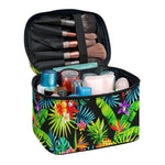 Aloha Hawaiian Tropical Pattern Print Travel Makeup Bag