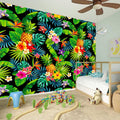 Aloha Hawaiian Tropical Pattern Print Wall Sticker