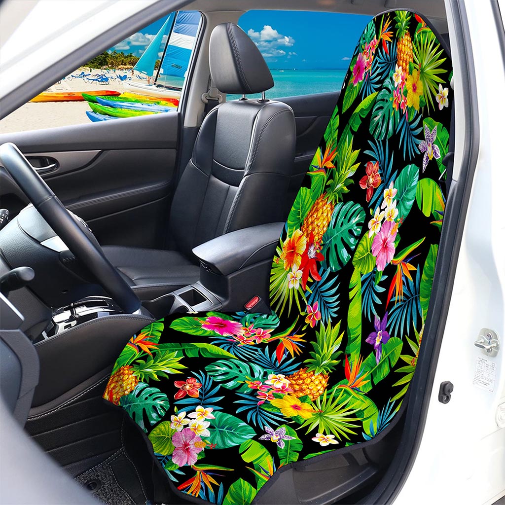 Aloha Hawaiian Tropical Pattern Print Waterproof Car Seat Cover
