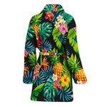 Aloha Hawaiian Tropical Pattern Print Women's Bathrobe