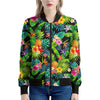 Aloha Hawaiian Tropical Pattern Print Women's Bomber Jacket