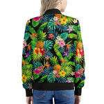 Aloha Hawaiian Tropical Pattern Print Women's Bomber Jacket