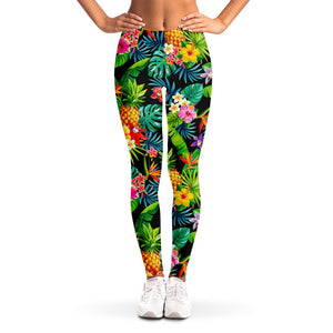 Aloha Hawaiian Tropical Pattern Print Women's Leggings