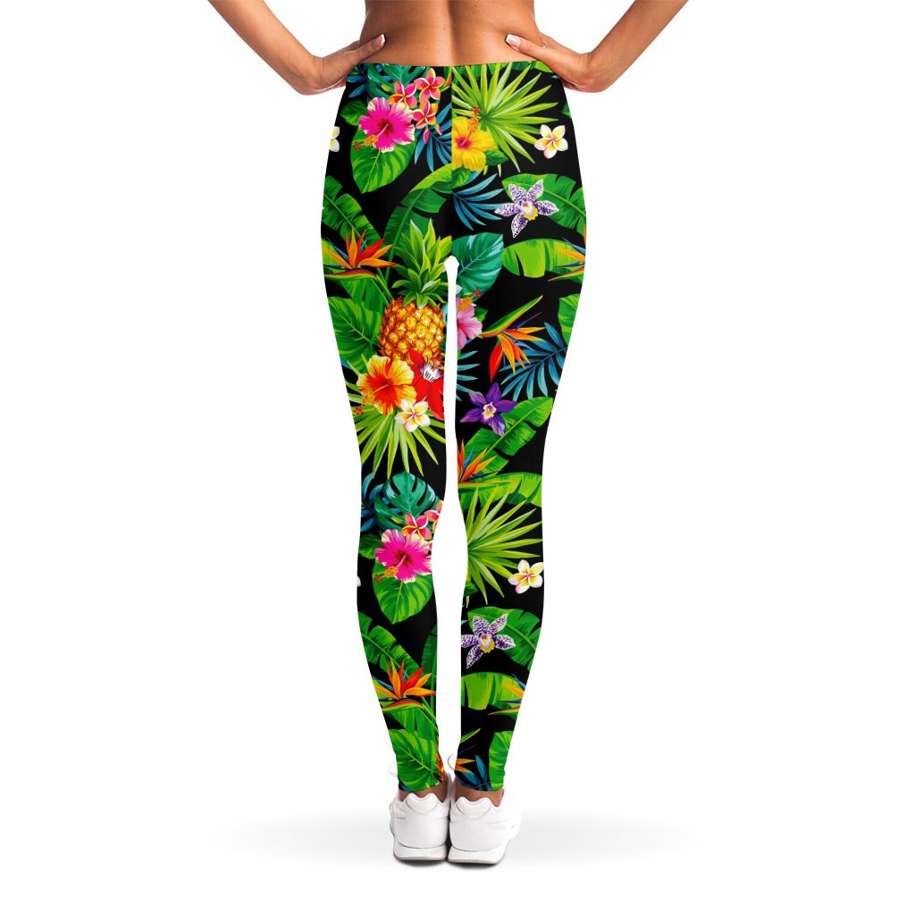 Aloha Hawaiian Tropical Pattern Print Women's Leggings