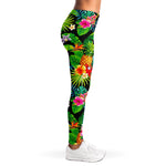 Aloha Hawaiian Tropical Pattern Print Women's Leggings