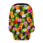 Aloha Hibiscus Pineapple Pattern Print Baby Seat Cover