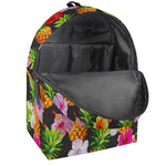 Aloha Hibiscus Pineapple Pattern Print Backpack