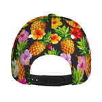 Aloha Hibiscus Pineapple Pattern Print Baseball Cap