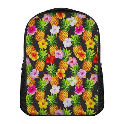 Aloha Hibiscus Pineapple Pattern Print Casual Backpack