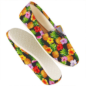 Aloha Hibiscus Pineapple Pattern Print Casual Shoes