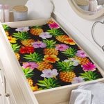 Aloha Hibiscus Pineapple Pattern Print Changing Pad Cover