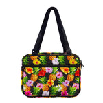 Aloha Hibiscus Pineapple Pattern Print Double Strap Bible Bag
