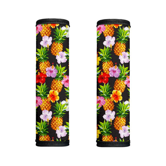 Aloha Hibiscus Pineapple Pattern Print Handle Covers
