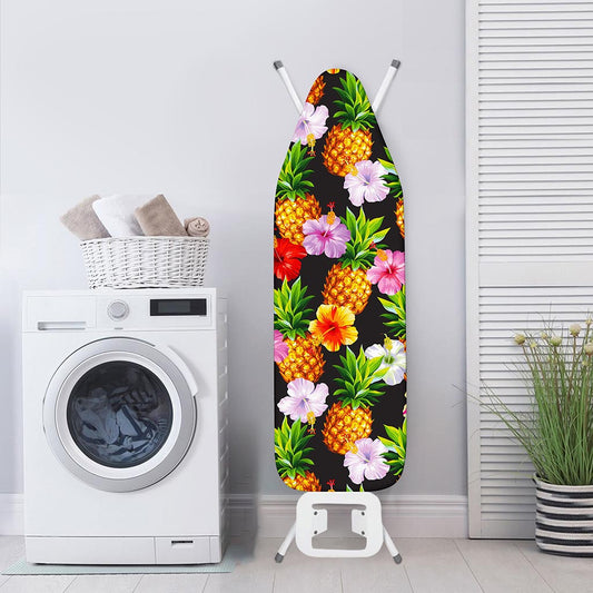 Aloha Hibiscus Pineapple Pattern Print Ironing Board Cover