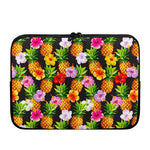 Aloha Hibiscus Pineapple Pattern Print Laptop Sleeve
