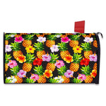 Aloha Hibiscus Pineapple Pattern Print Mailbox Cover