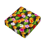 Aloha Hibiscus Pineapple Pattern Print Outdoor Seat Cushion Cover
