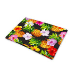 Aloha Hibiscus Pineapple Pattern Print Pet Cooling Mat Cover