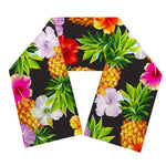 Aloha Hibiscus Pineapple Pattern Print Scarf