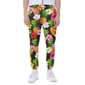 Aloha Hibiscus Pineapple Pattern Print Joggers