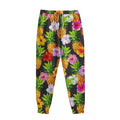 Aloha Hibiscus Pineapple Pattern Print Sweatpants