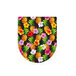 Aloha Hibiscus Pineapple Pattern Print Toilet Lid Cover