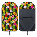 Aloha Hibiscus Pineapple Pattern Print Waterproof Car Seat Cover