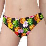 Aloha Hibiscus Pineapple Pattern Print Women's Panties