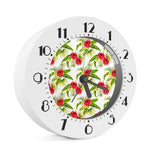 Aloha Hibiscus Tropical Pattern Print Alarm Clock