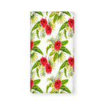 Aloha Hibiscus Tropical Pattern Print Baby Crib Sheet