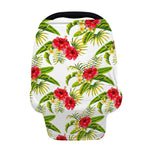 Aloha Hibiscus Tropical Pattern Print Baby Seat Cover