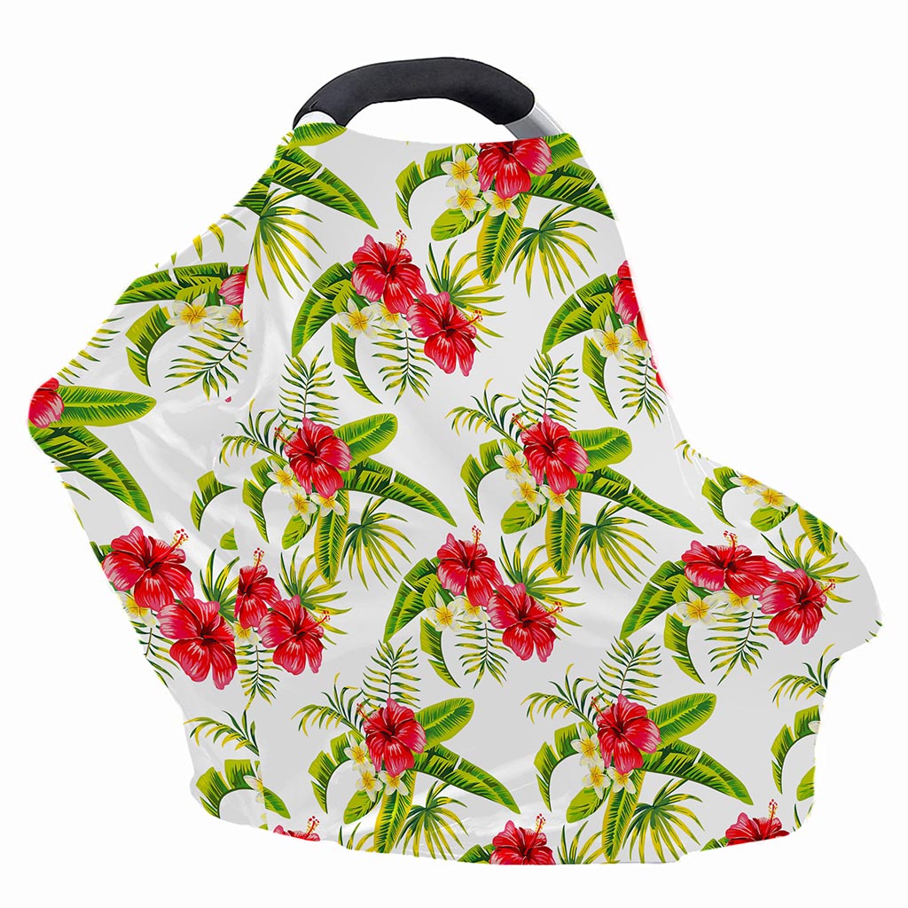 Aloha Hibiscus Tropical Pattern Print Baby Seat Cover