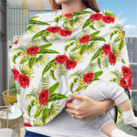 Aloha Hibiscus Tropical Pattern Print Baby Seat Cover