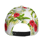 Aloha Hibiscus Tropical Pattern Print Baseball Cap