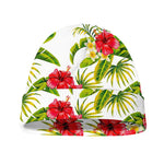 Aloha Hibiscus Tropical Pattern Print Beanie