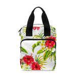 Aloha Hibiscus Tropical Pattern Print Bible Tote Bag