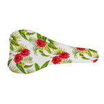 Aloha Hibiscus Tropical Pattern Print Bicycle Seat Cover