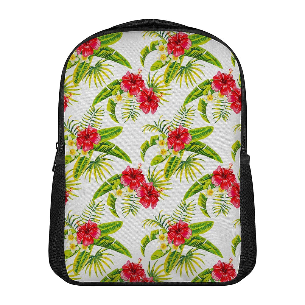 Aloha Hibiscus Tropical Pattern Print Casual Backpack