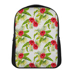 Aloha Hibiscus Tropical Pattern Print Casual Backpack