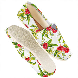 Aloha Hibiscus Tropical Pattern Print Casual Shoes