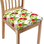 Aloha Hibiscus Tropical Pattern Print Chair Cushion Cover