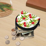 Aloha Hibiscus Tropical Pattern Print Coin Purse