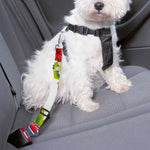 Aloha Hibiscus Tropical Pattern Print Dog Seat Belt