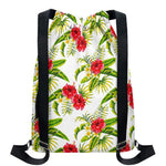 Aloha Hibiscus Tropical Pattern Print Drawstring Backpack