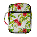 Aloha Hibiscus Tropical Pattern Print Front Pocket Bible Bag