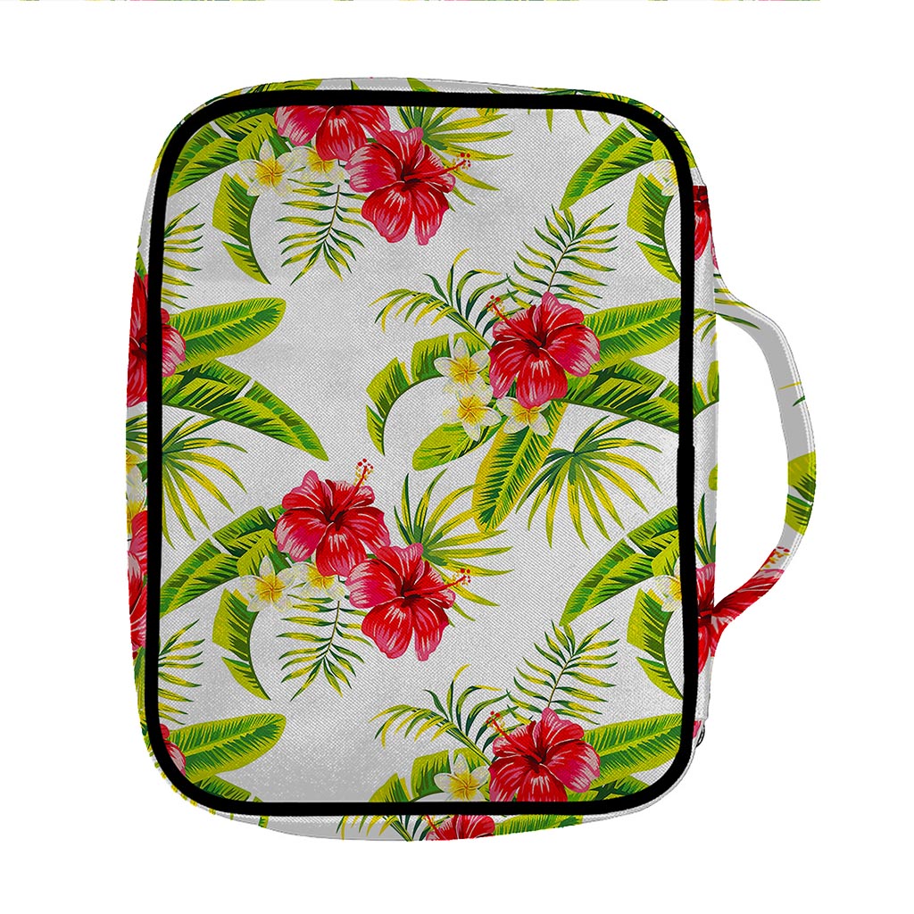 Aloha Hibiscus Tropical Pattern Print Front Pocket Bible Bag
