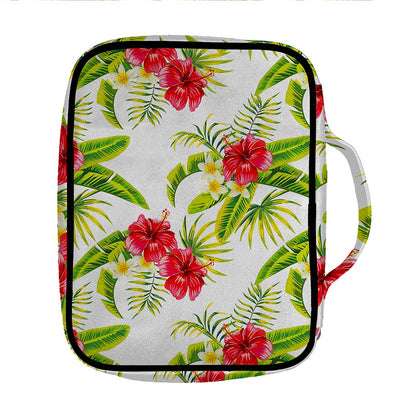 Aloha Hibiscus Tropical Pattern Print Front Pocket Bible Bag