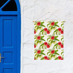 Aloha Hibiscus Tropical Pattern Print Garden Flag