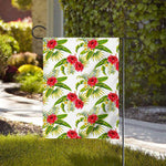 Aloha Hibiscus Tropical Pattern Print House Flag
