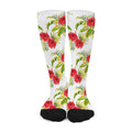 Aloha Hibiscus Tropical Pattern Print Long Socks